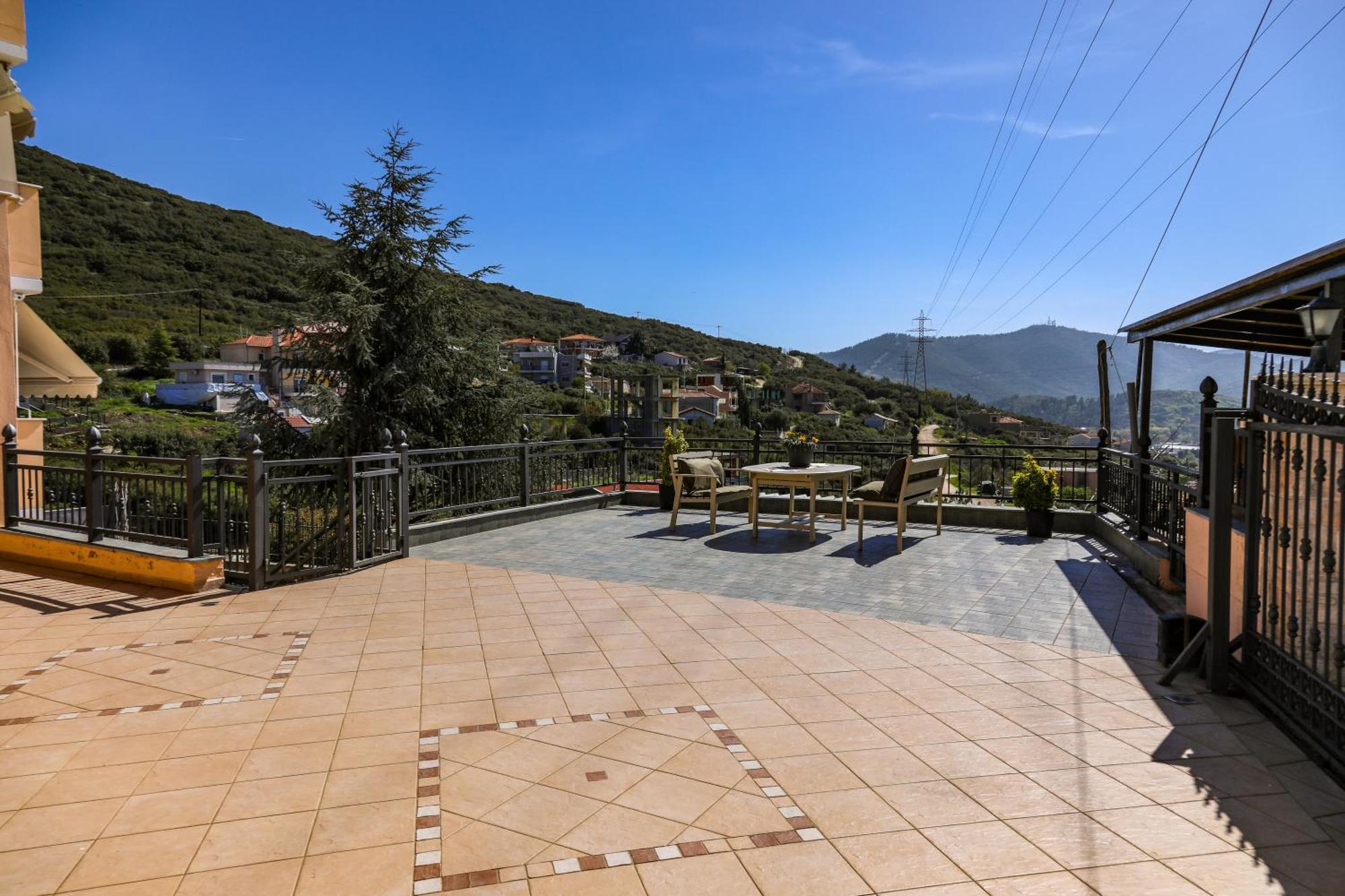 Hill House Daire Kavala Dış mekan fotoğraf